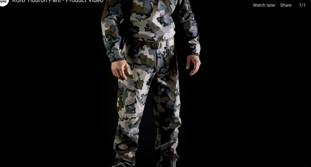 Tiburon Pants for Warm Weather Hunting Overview Video KUIU