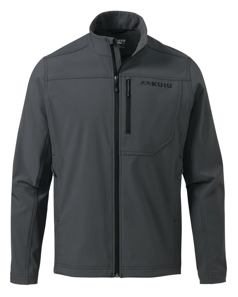 Alpine Men's Soft Shell Hunting Jacket - Gunmetal | KUIU