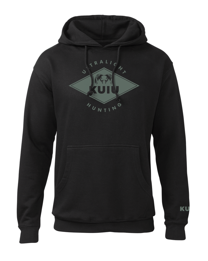 KUIU Ultralight Diamond Hoodie Black