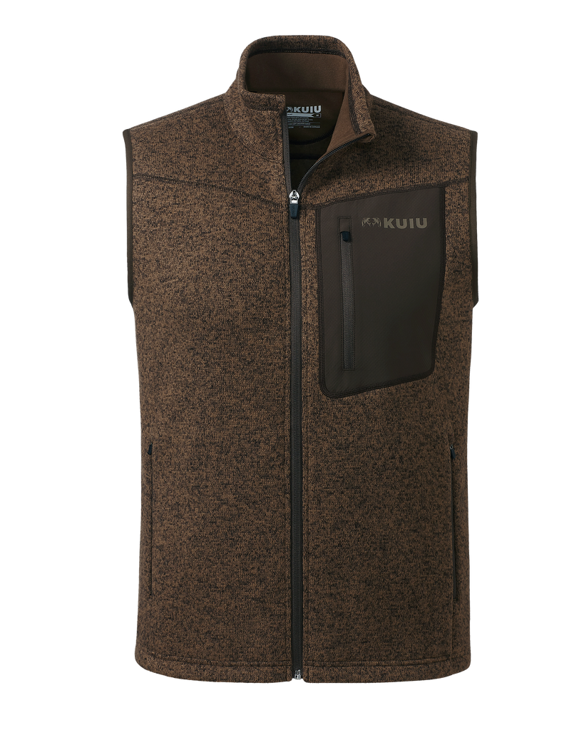 Base Camp Men's Outdoor Vest - Grizzly Heather | KUIU