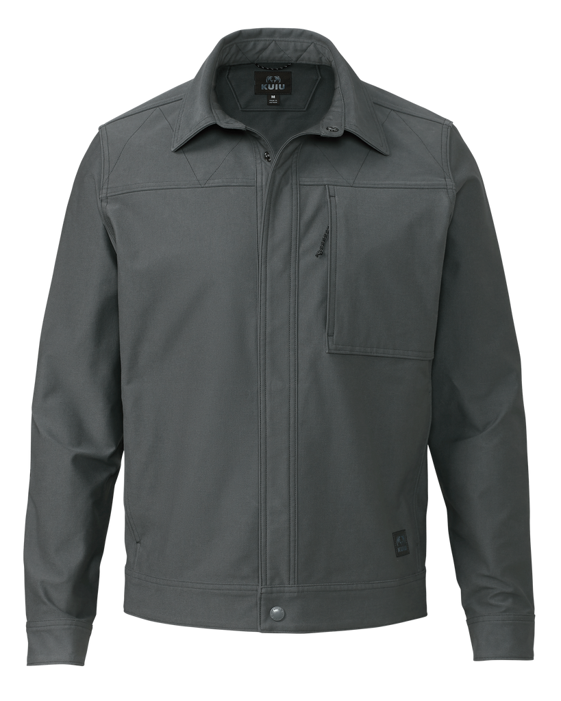Brawley Canvas Work Jacket - Gunmetal | KUIU