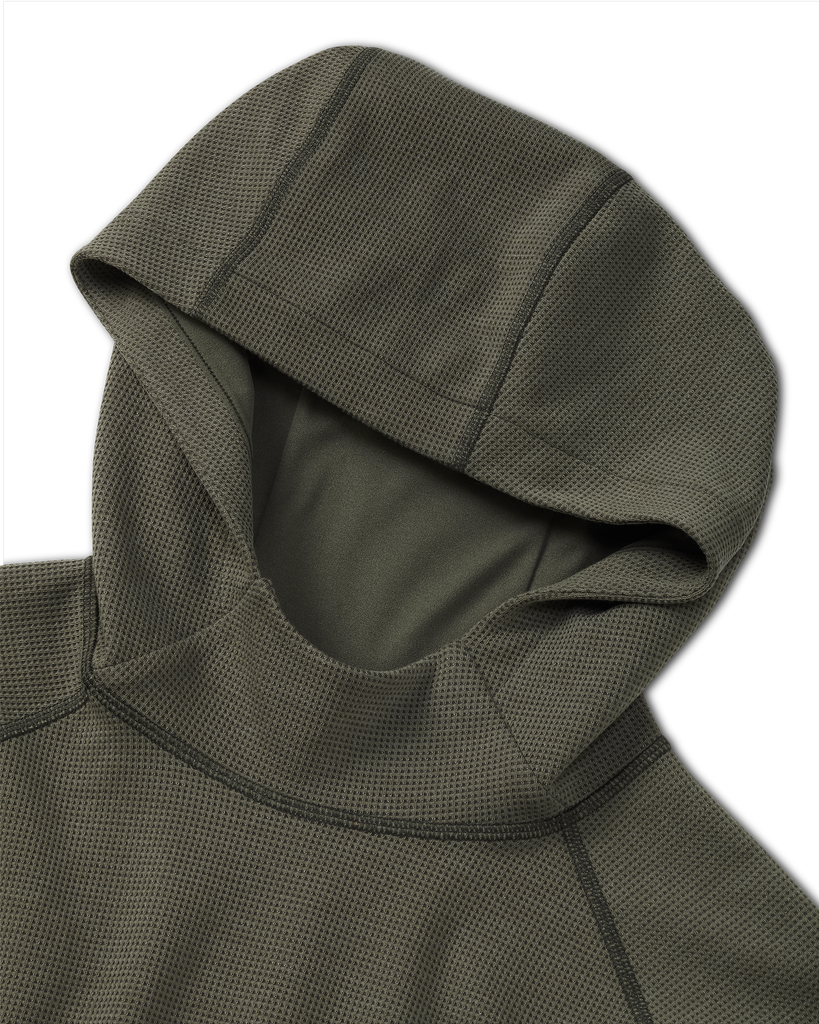 Canyon Waffle Hoodie | Ash Heather – KUIU