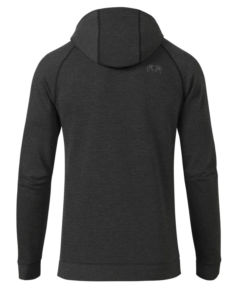 Canyon Waffle Hoodie | Black Heather – KUIU