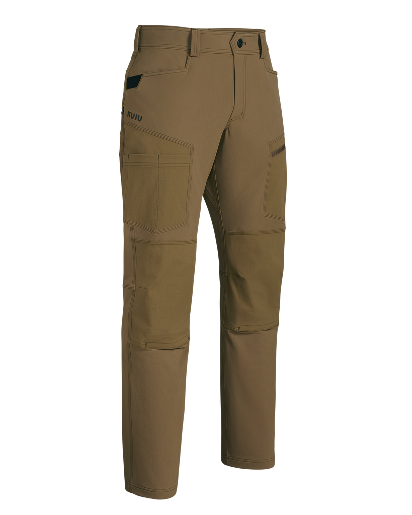 Groundwork Durable Men's Stretch Work Pants - Tobacco | KUIU