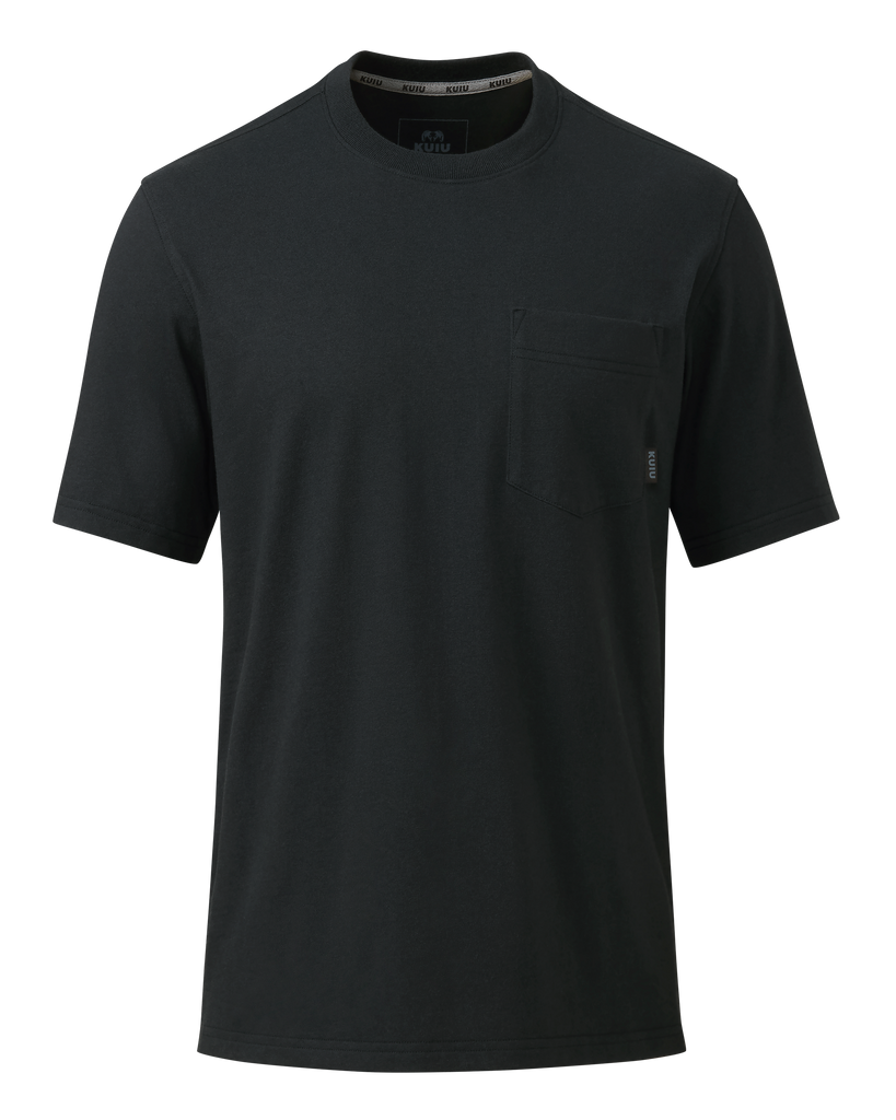 【GW SALE】anuke Work Pocket Shirts Workgrade Short Sleeve Work Shirt w/ Pockets - Black | KUIU