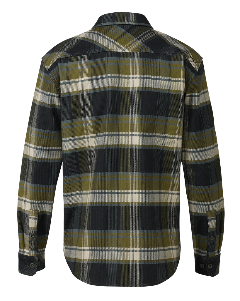 Water Resistant Flannel Heavyweight Shirt - Verde Check Plaid – KUIU