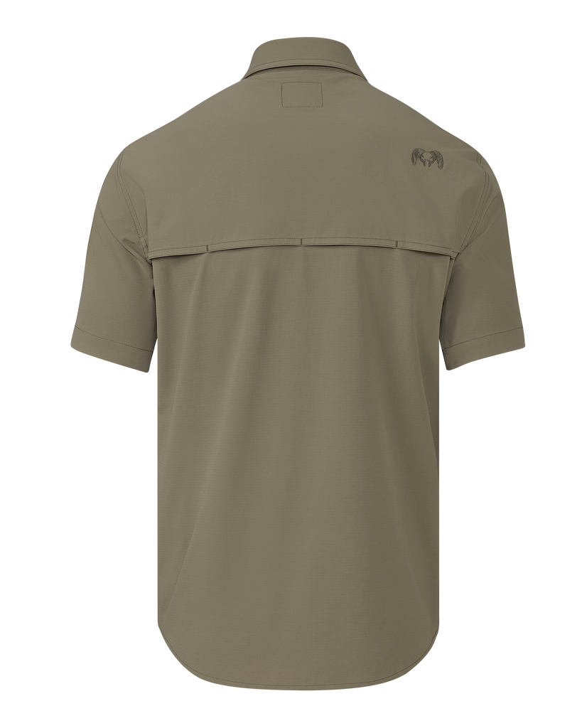 Gauge Short Sleeve UPF 50 Work Shirt - Khaki | KUIU