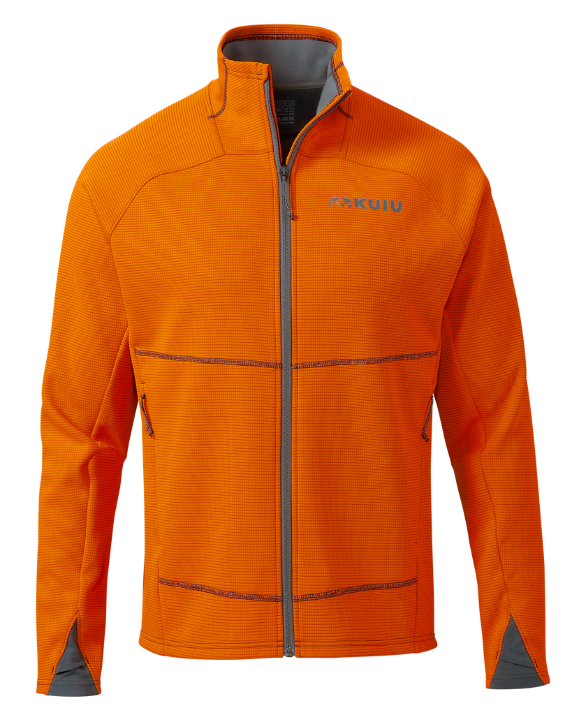 Peloton 240 Full Zip | Blaze Orange – KUIU