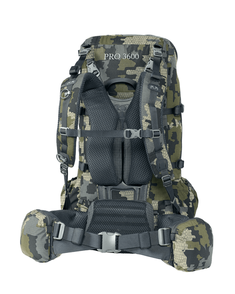 PRO 3600 Camo Hunting Pack with Frame Verde KUIU
