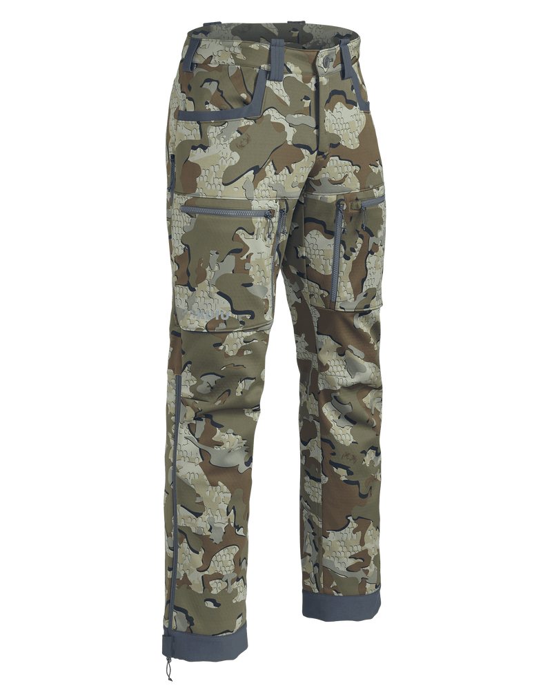 Front of Encounter Pant without Suspenders in Valo Camouflage