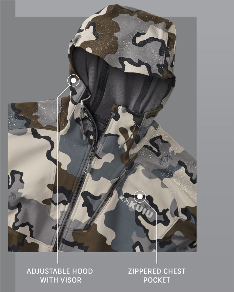 ジャケット・アウター UTILITY HOODED JACKET CAMO M UTILITY HOODED JACKET CAMO M