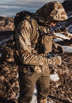 Axis Hybrid Jacket in Valo Camouflage