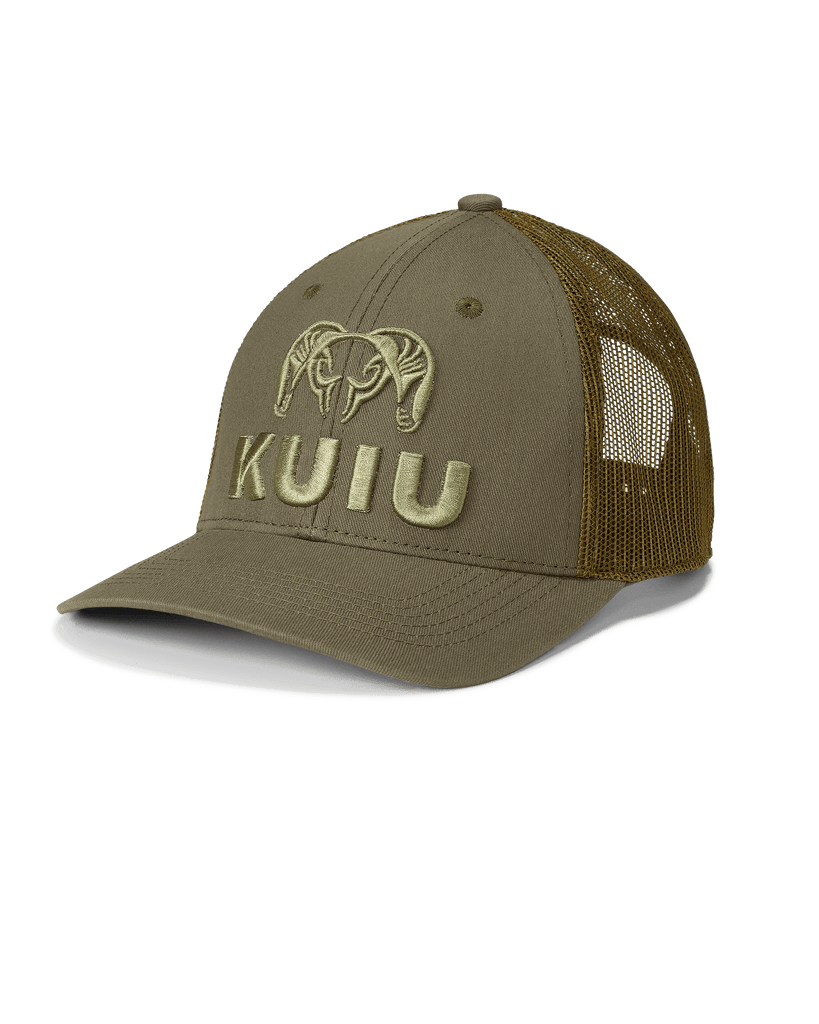 KUIU Embroidered Mesh Back Hat Loden