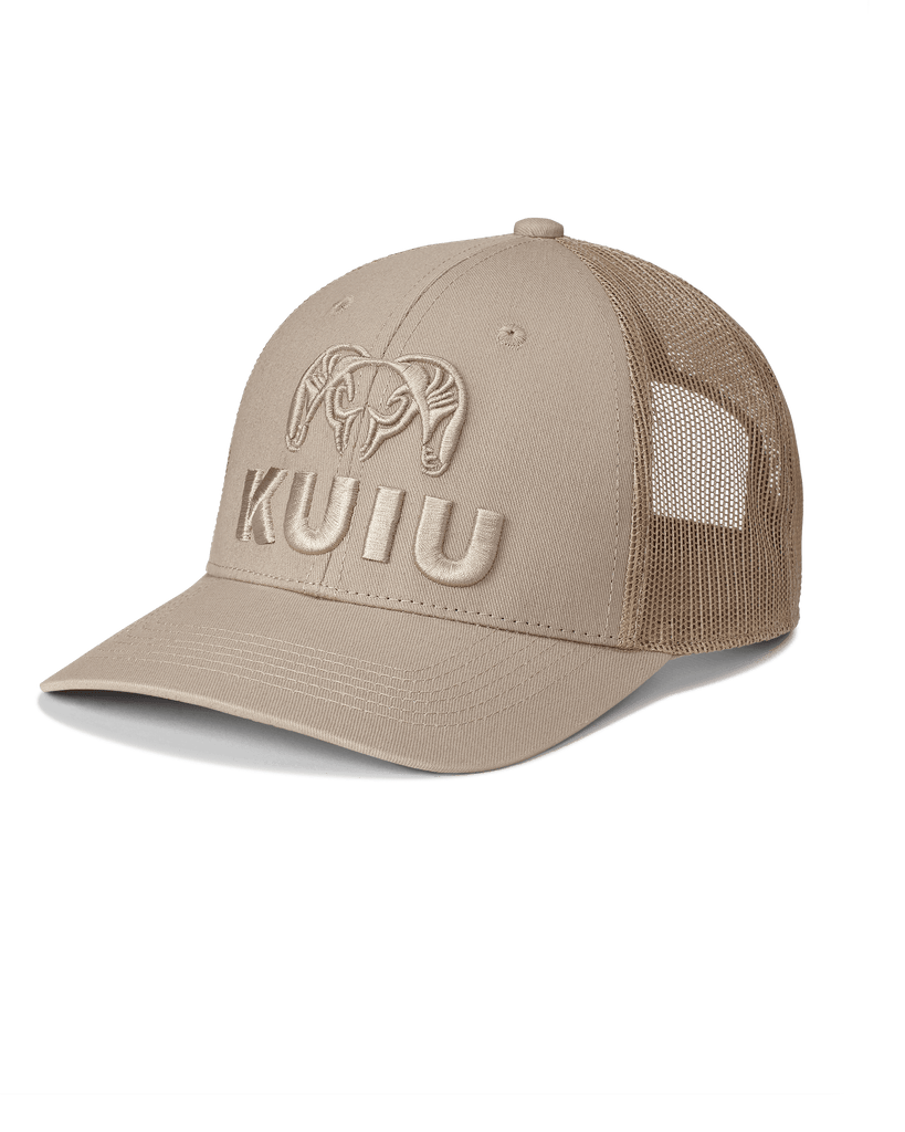 KUIU Embroidered Mesh Back Hat Tan