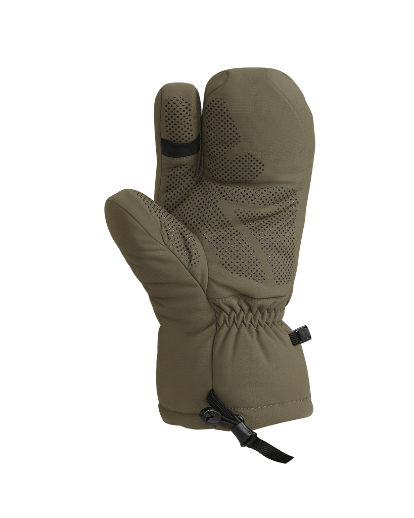 Down Trigger Finger Mittens Camo Glassing Glomitts KUIU