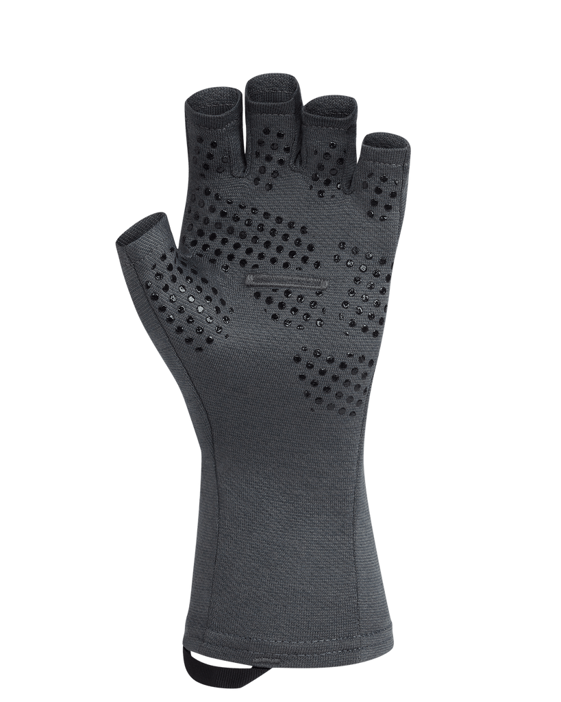 Merino Fingerless Bow Hunting gloves Gunmetal KUIU