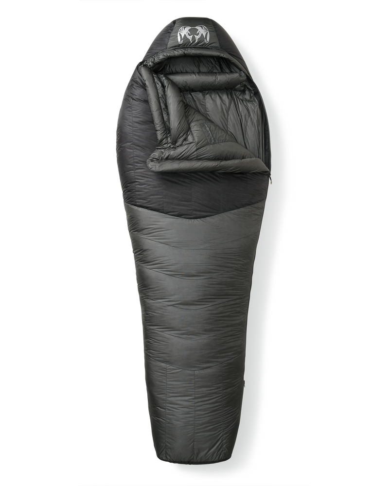 Hood and interior fabric lining of the Super Down Altai 15 Degree sleeping Bag