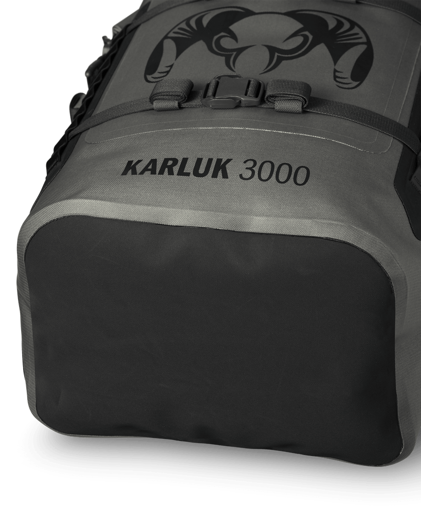 Karluk 3000 Waterproof Roll Top Backpack Valo Camo KUIU