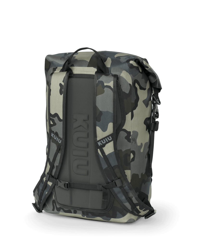 Karluk 1850 Waterproof Roll Top Backpack Vias Camo KUIU
