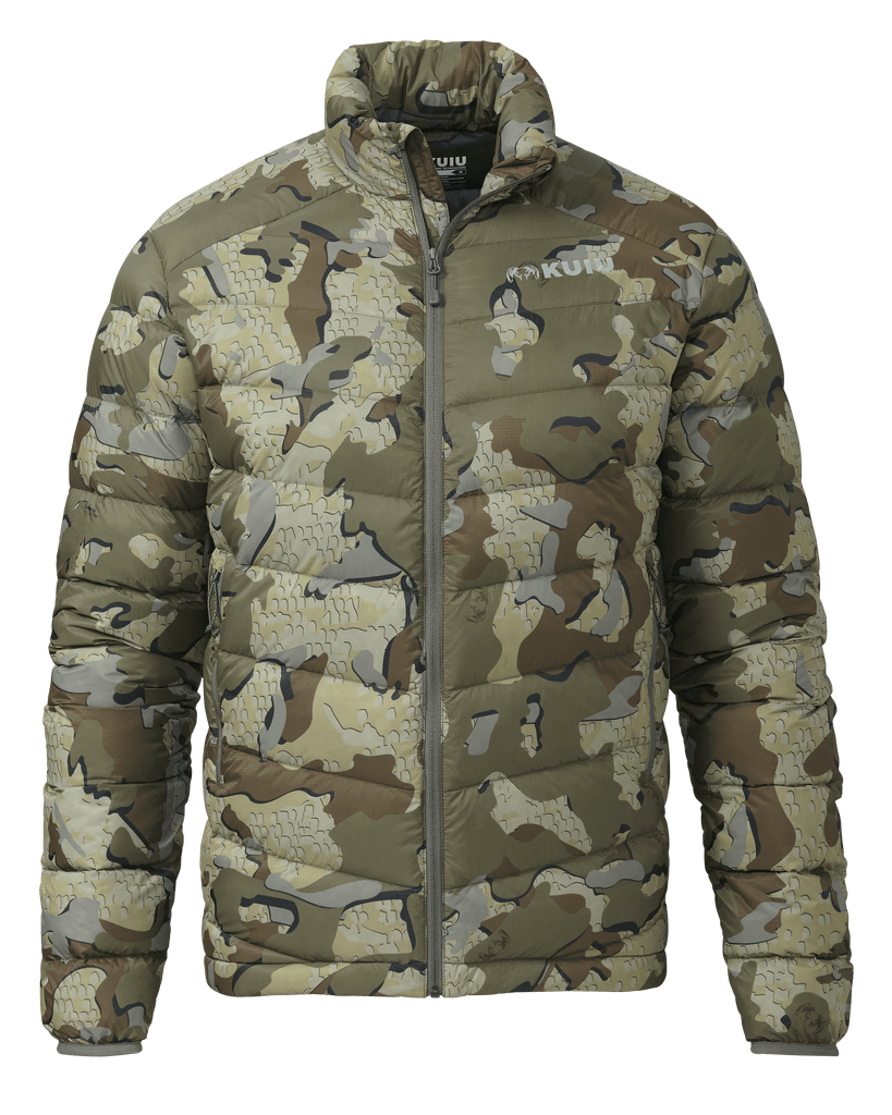 Super Down LT Mid Layer Jacket Valo Camo KUIU - Main Image