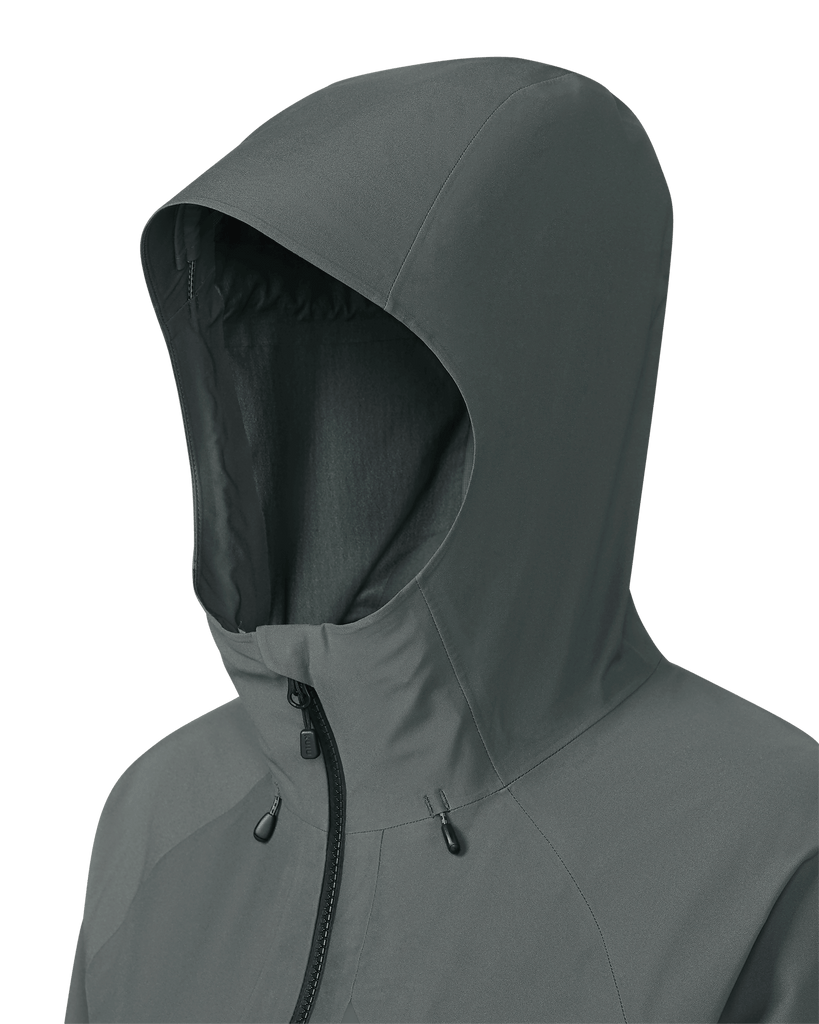 Chugach TR Women's Waterproof Hunting Jacket Gunmetal KUIU