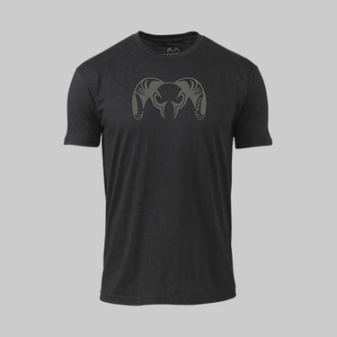 Logo Wear on Sale featuring KUIU Engraved Ram T-Shirt in Black