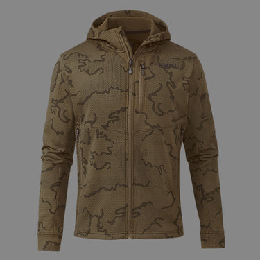 Ridgepoint Fleece Hoode in Coyote Brown Camouflage