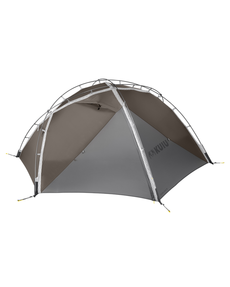 Front of Storm Star Two Person Tent in Major Brown Color