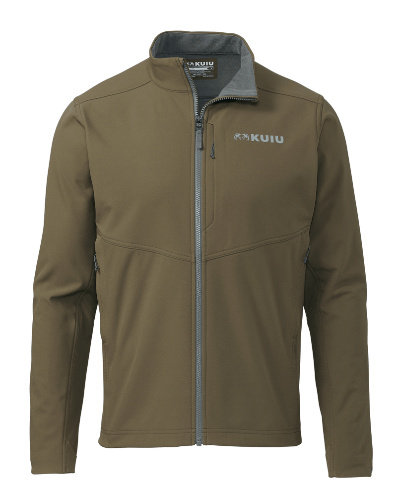 Front of Rubicon Jacket in Bourbon Brown