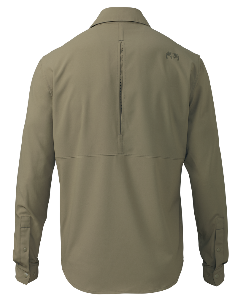 Men's Mesa Vented Long Sleeve Snap Shirt | Khaki – KUIU
