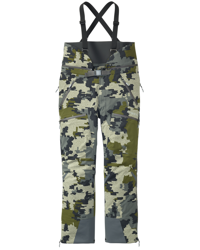 Front of Kutana Gale Force Pant in Verde Camouflage