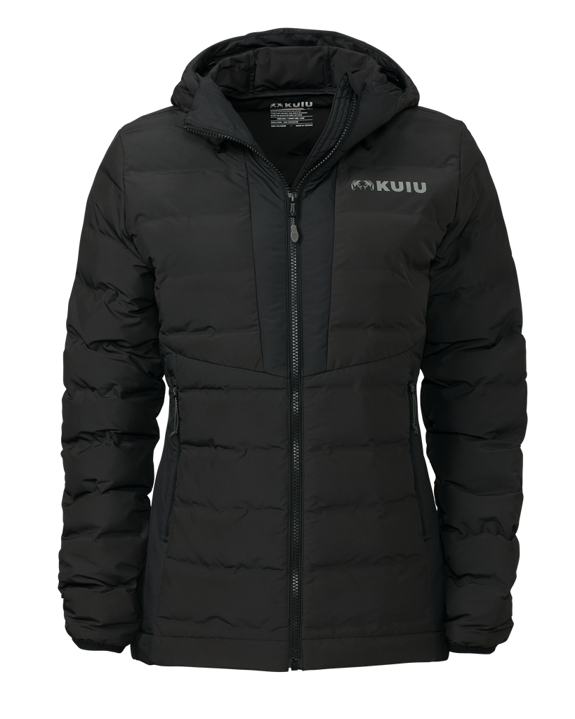 Women’s Elements Hooded Jacket Carbon KUIU