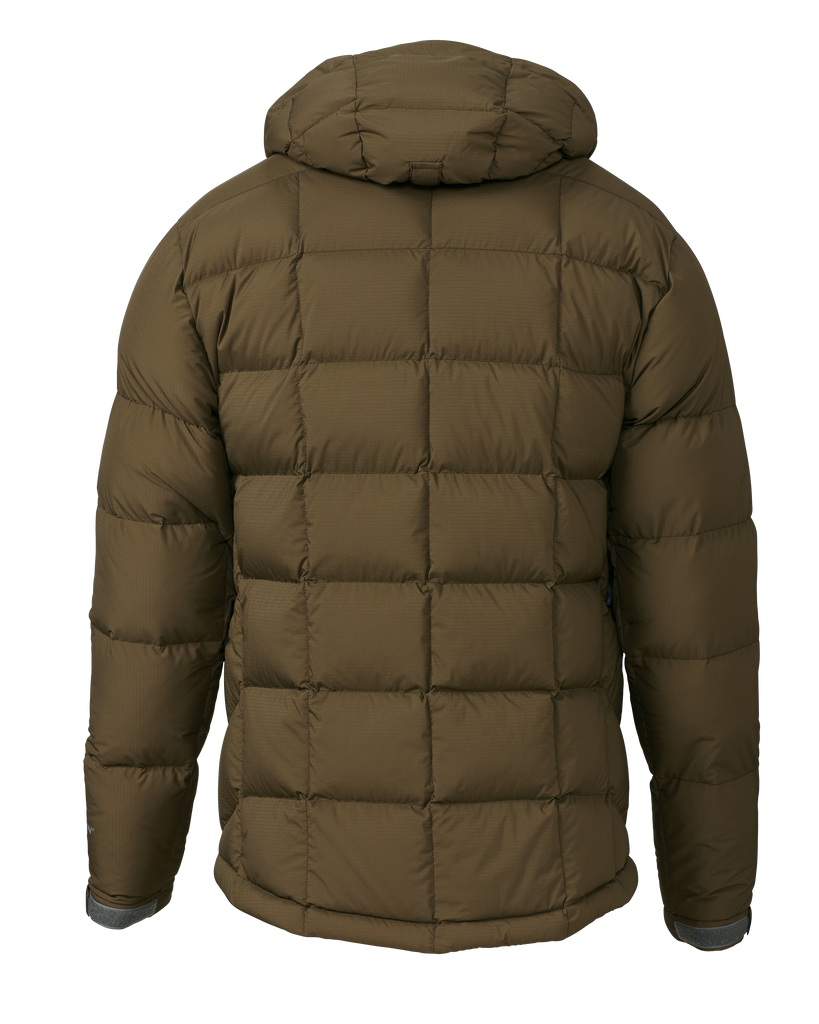 PRO Down Hooded Hunting Jacket – Bourbon Brown | KUIU