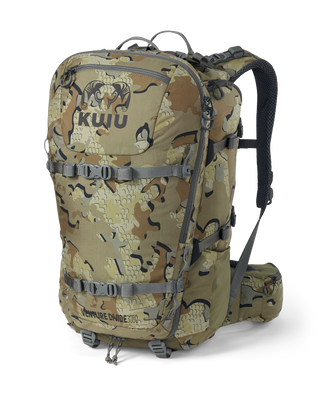 Front of Venture Divide 3000 Pack in Valo Camouflage