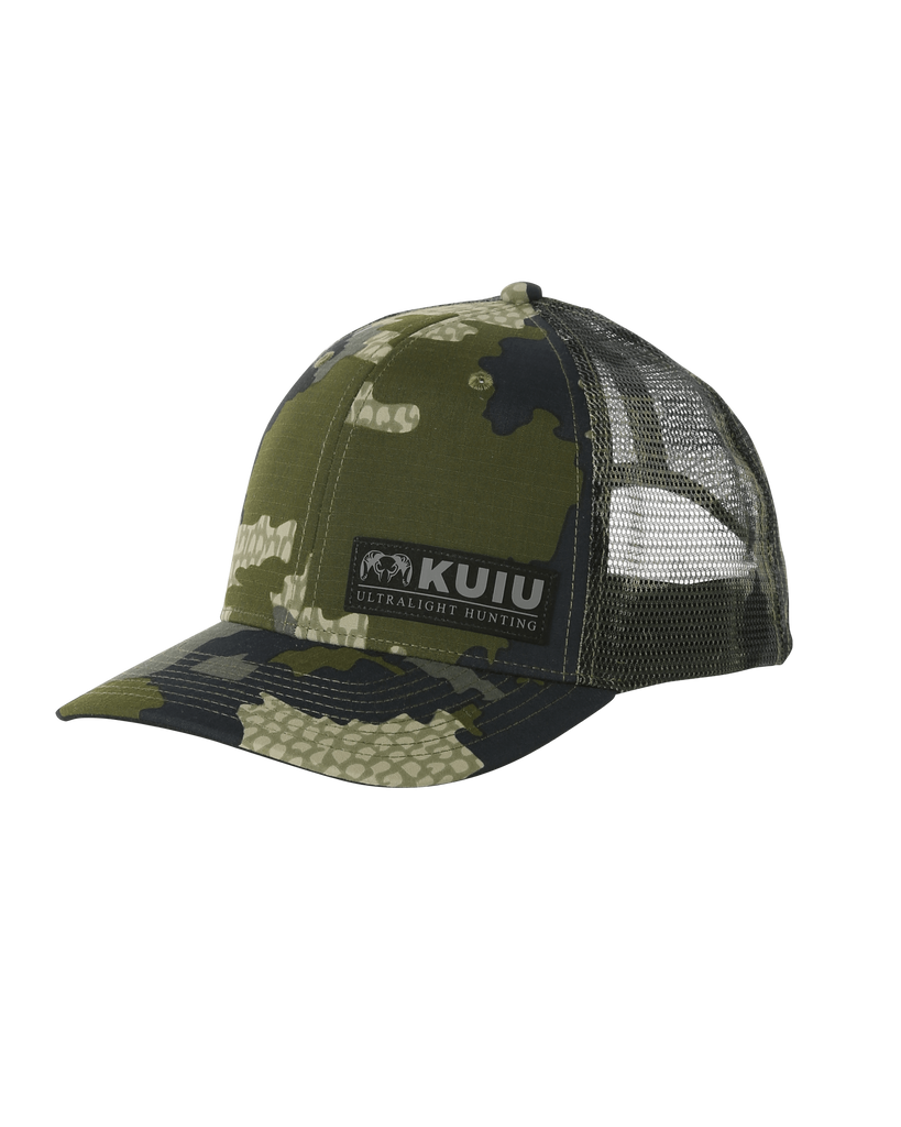 KUIU CORDURA® Camo Trucker Hat Verde KUIU