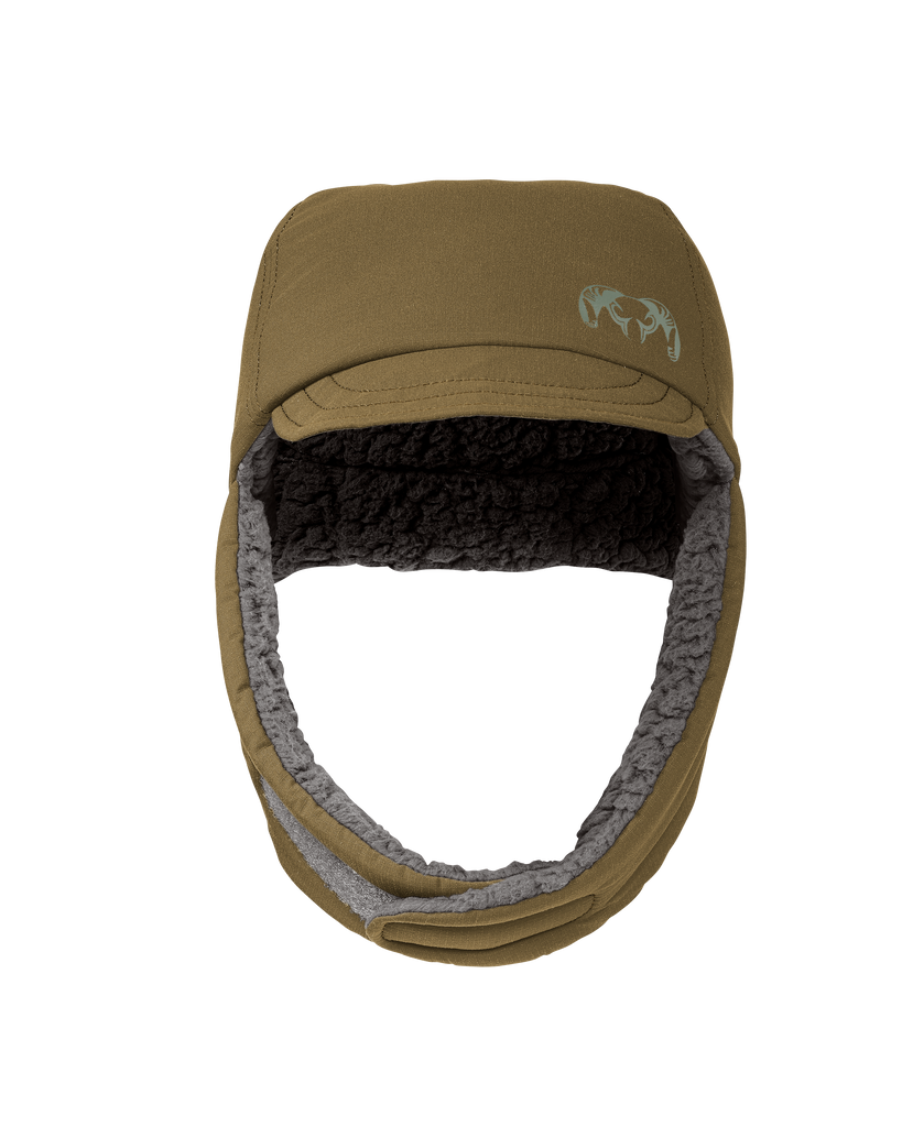 Kenai Bomber Insulated Hunting Hat Bourbon Brown KUIU