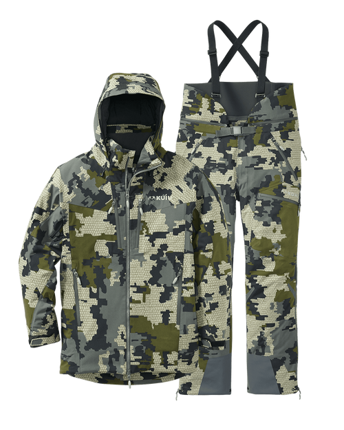 Front of Kutana Gale Force Jacket and Pant Set