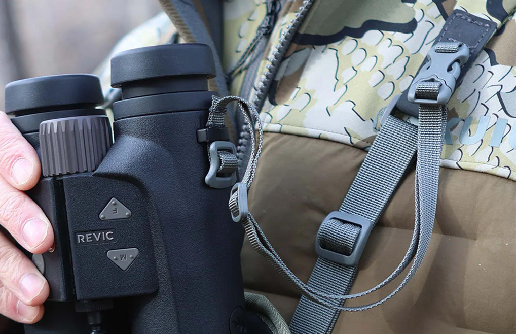 binocular harness strap setup diagram