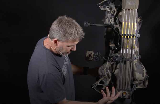 KUIU bow holder cam seating angle adjustment