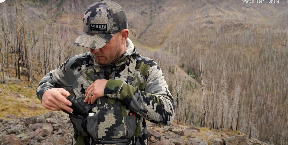 Bino Harness Binocular Chest Pack Holder KUIU