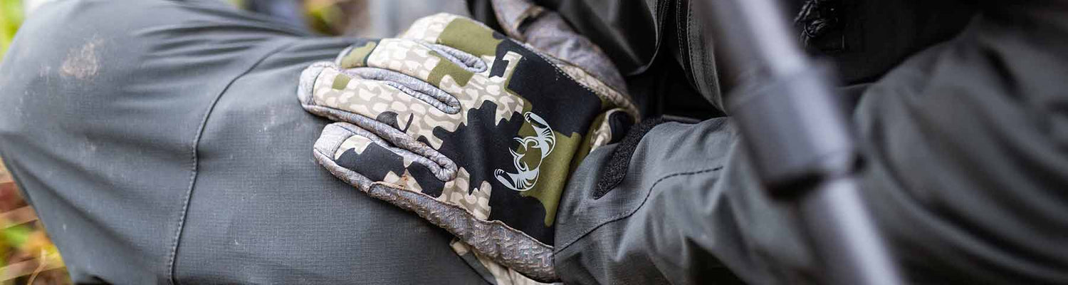 Duck Light DecoyPro Men's Camo Hunting Gloves Touchscreen