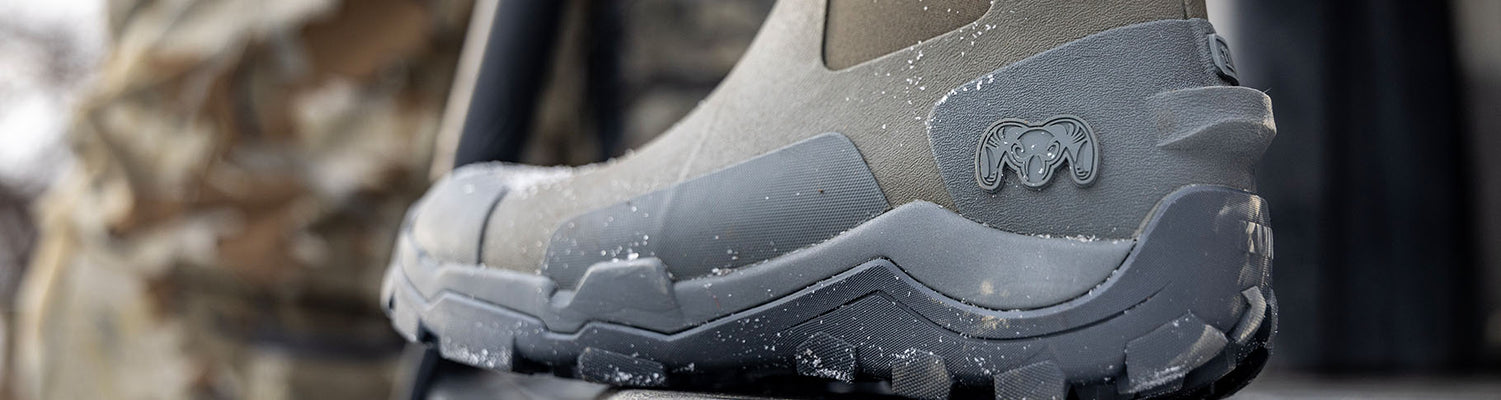 KUIU Ankle Mud Boot in Ash Brown