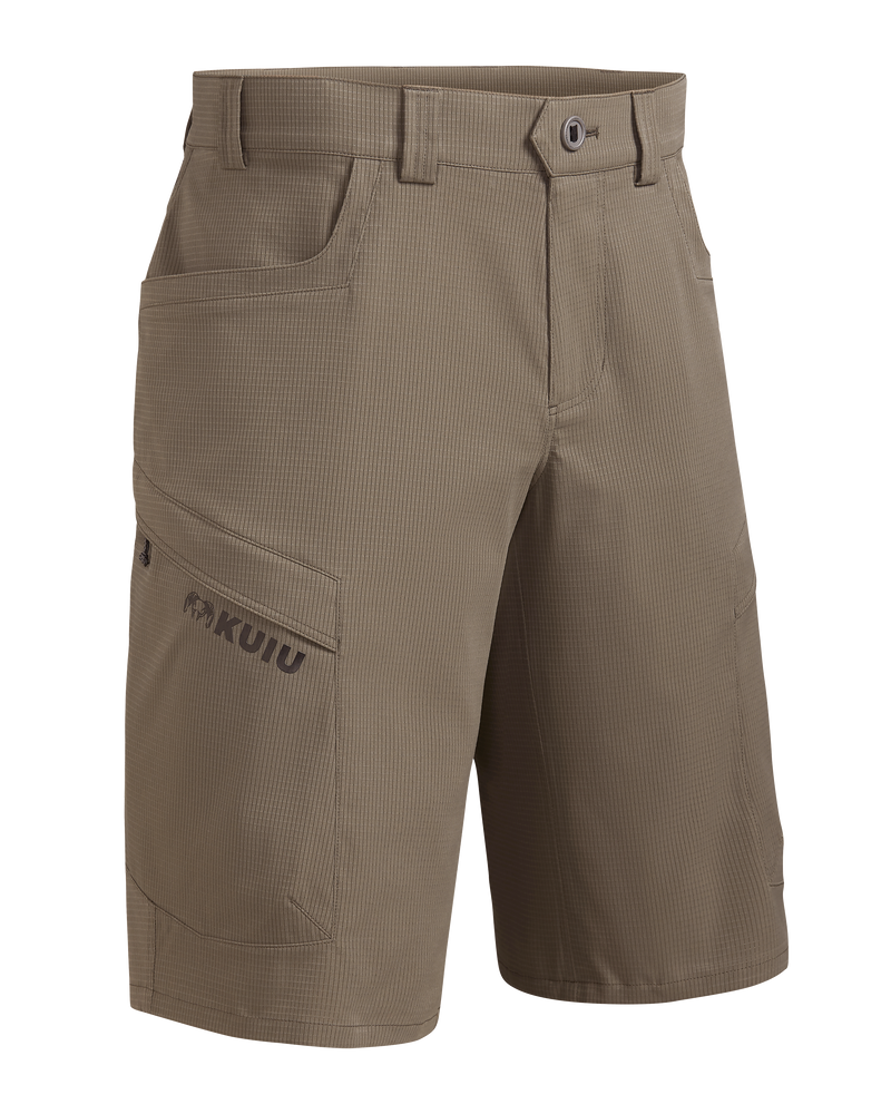 Front of Tiburon 13" Short in Whetstone Khaki