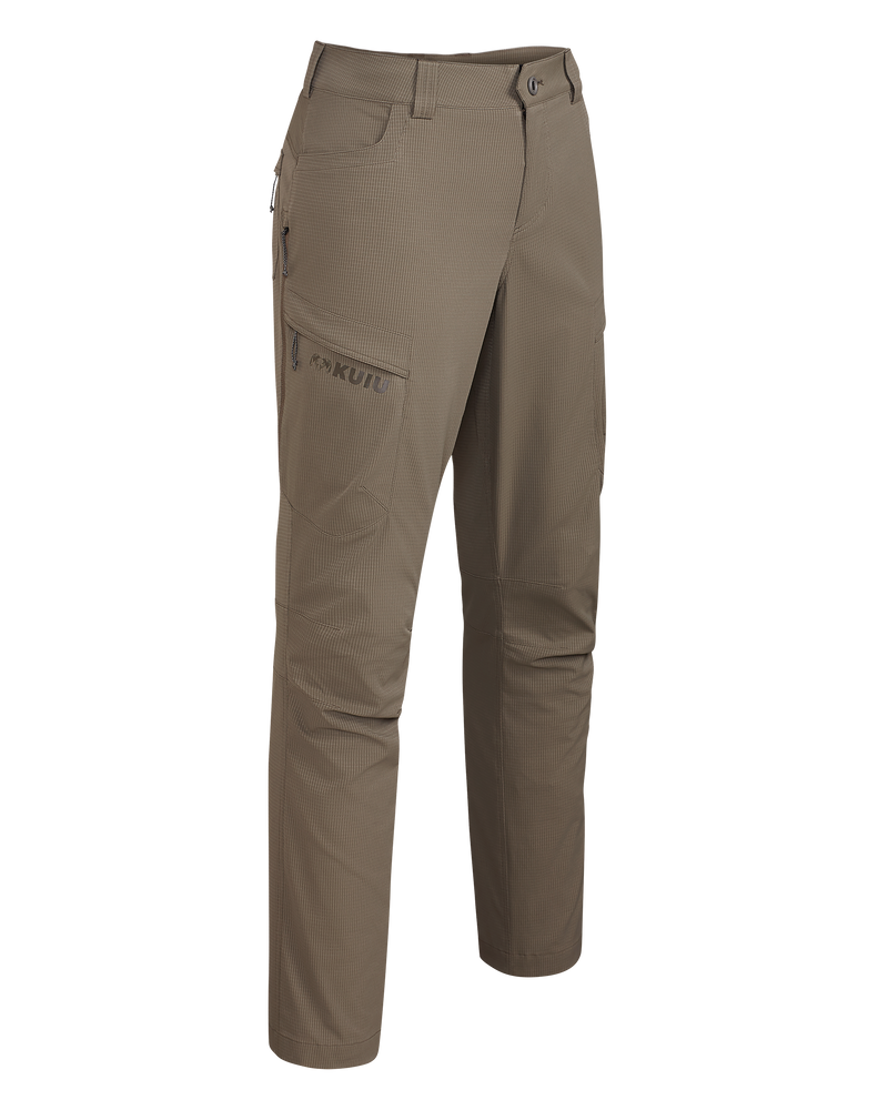 Front of Women's Tiburon Pant in Whetstone Khaki 