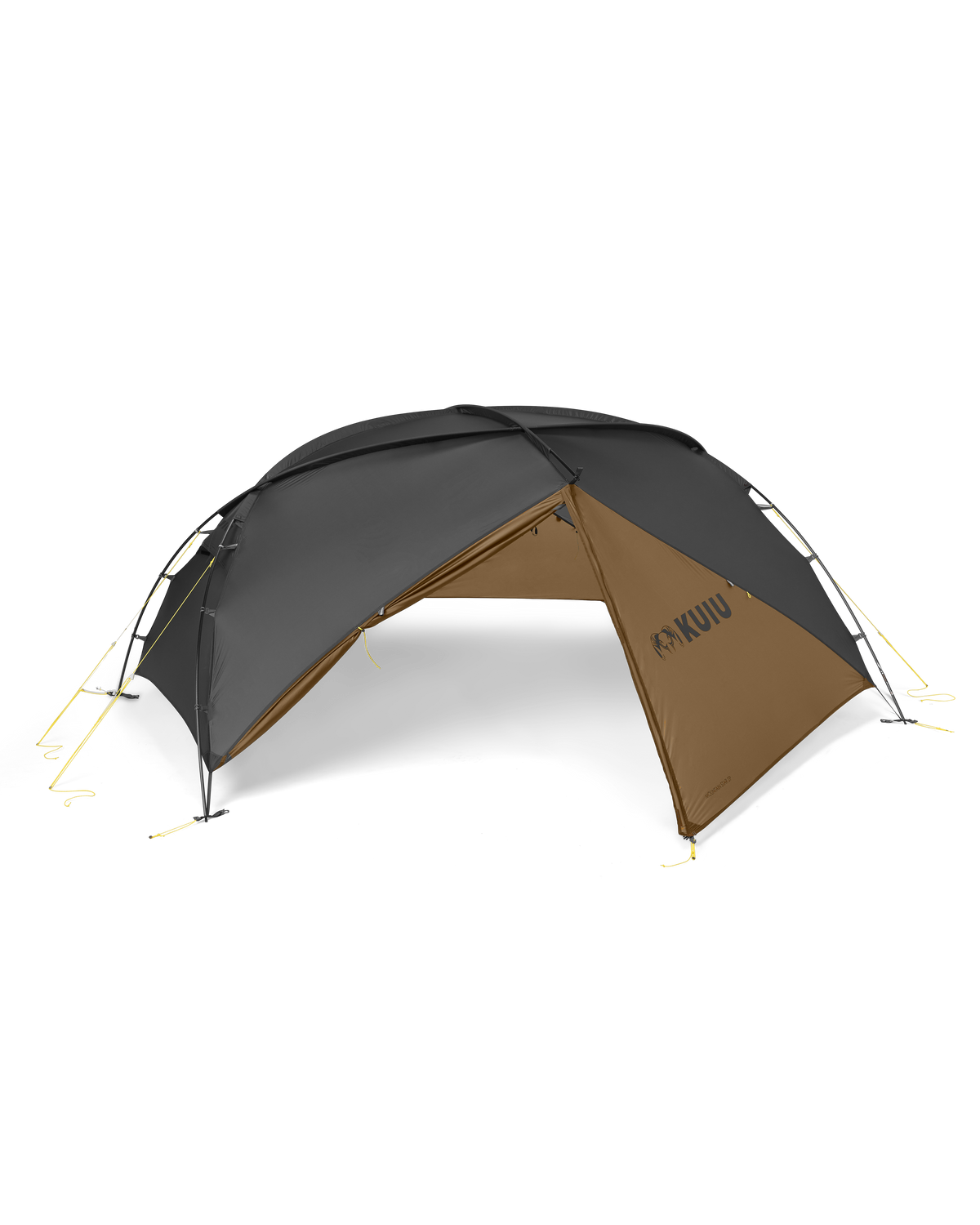 Mountain Star 2 Person Hunting Tent - Gunmetal-Camel