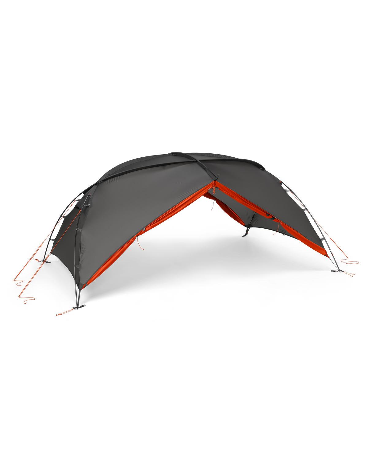 Mountain Star 2 Person Hunting Tent - Gunmetal-Orange