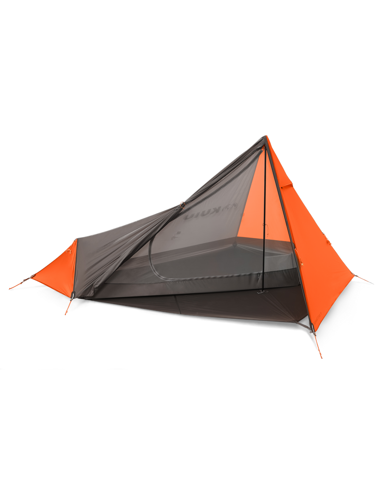 Summit Star 1 Person Tent Set | Gunmetal-Orange