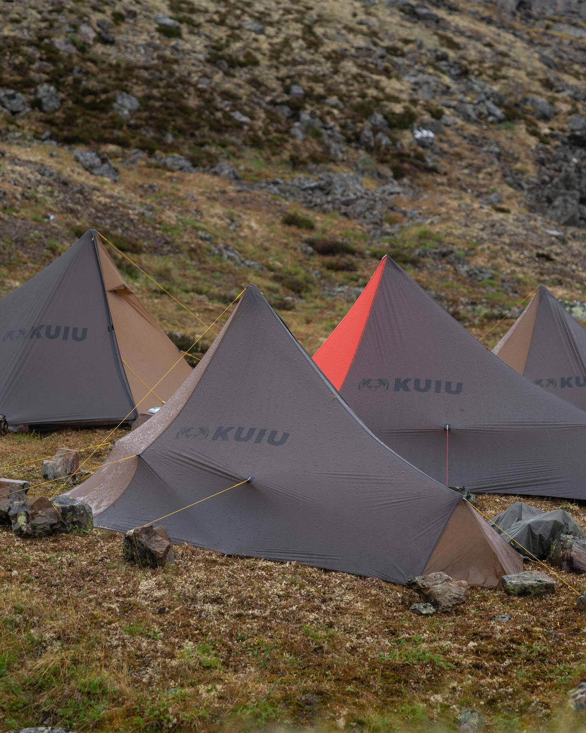 kuiu tent Summit Star Single Person Tent Tent - Gunmetal-Orange