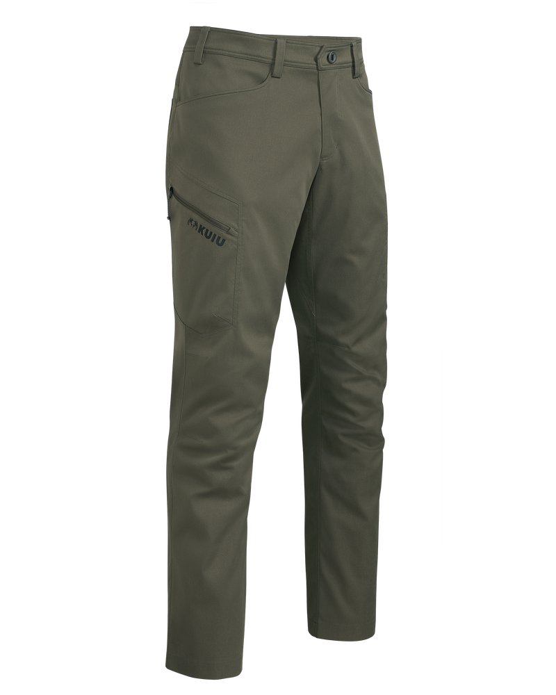 Front of Sierra Pant in Ash Brown