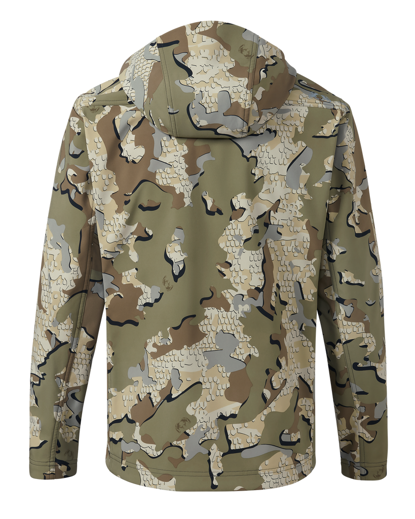Alpine Fleece Lined Hooded Hunting Jacket - Valo Camo | KUIU